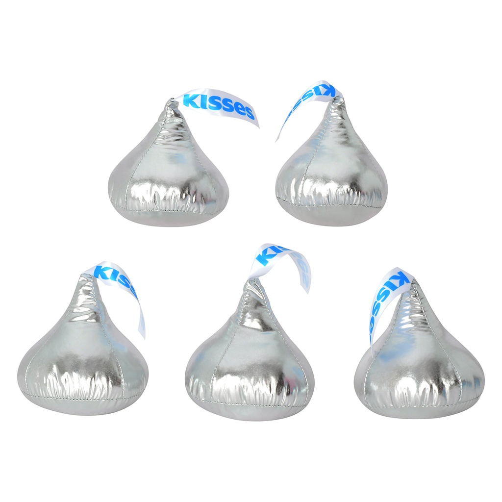 Iscream - Bag of Hershey's Kisses Packaging Fleece Plush