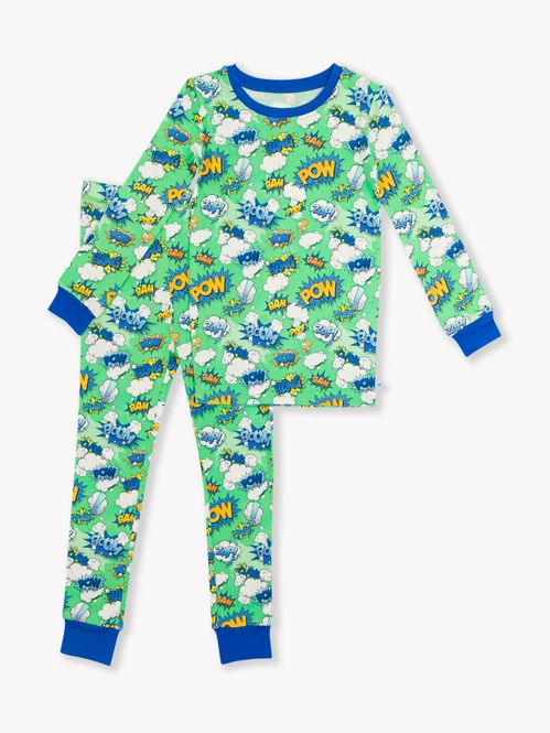 Rugged Butts - Boom Pow Long Sleeve Pajama Set