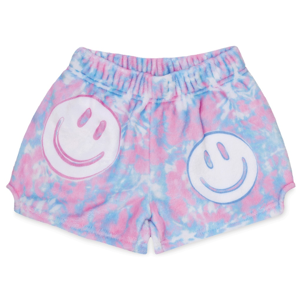 Iscream - Tie Dye Smile Plush Shorts