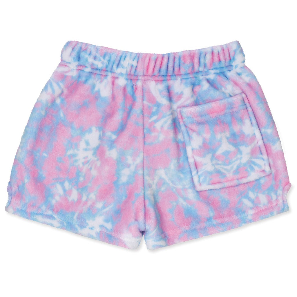 Iscream - Tie Dye Smile Plush Shorts