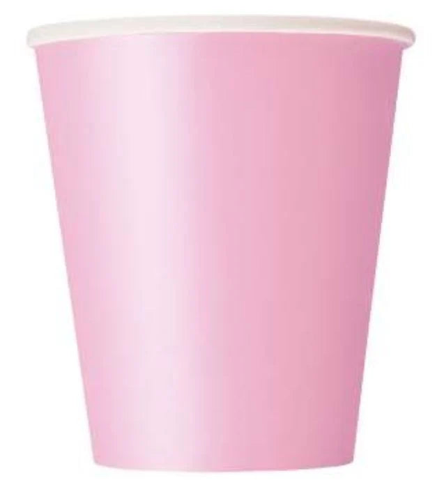 Unique Party - Disposable Paper Cups 9oz, 8ct.