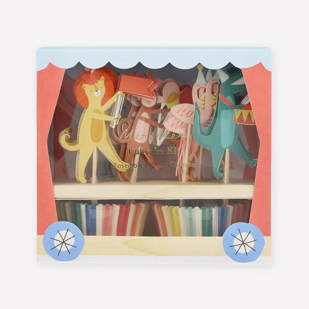 Meri Meri - Animal Parade Cupcake Kit