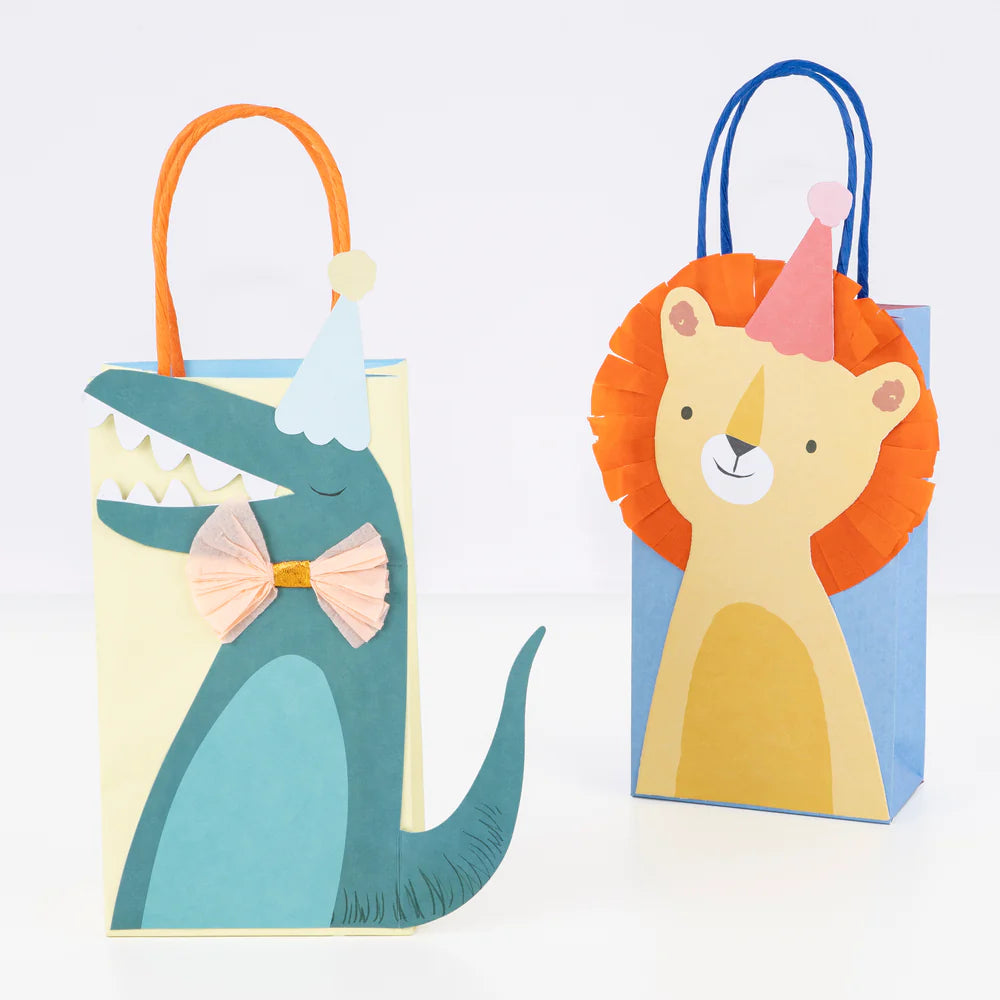 Meri Meri - Animal Parade Party Bags, 8ct.