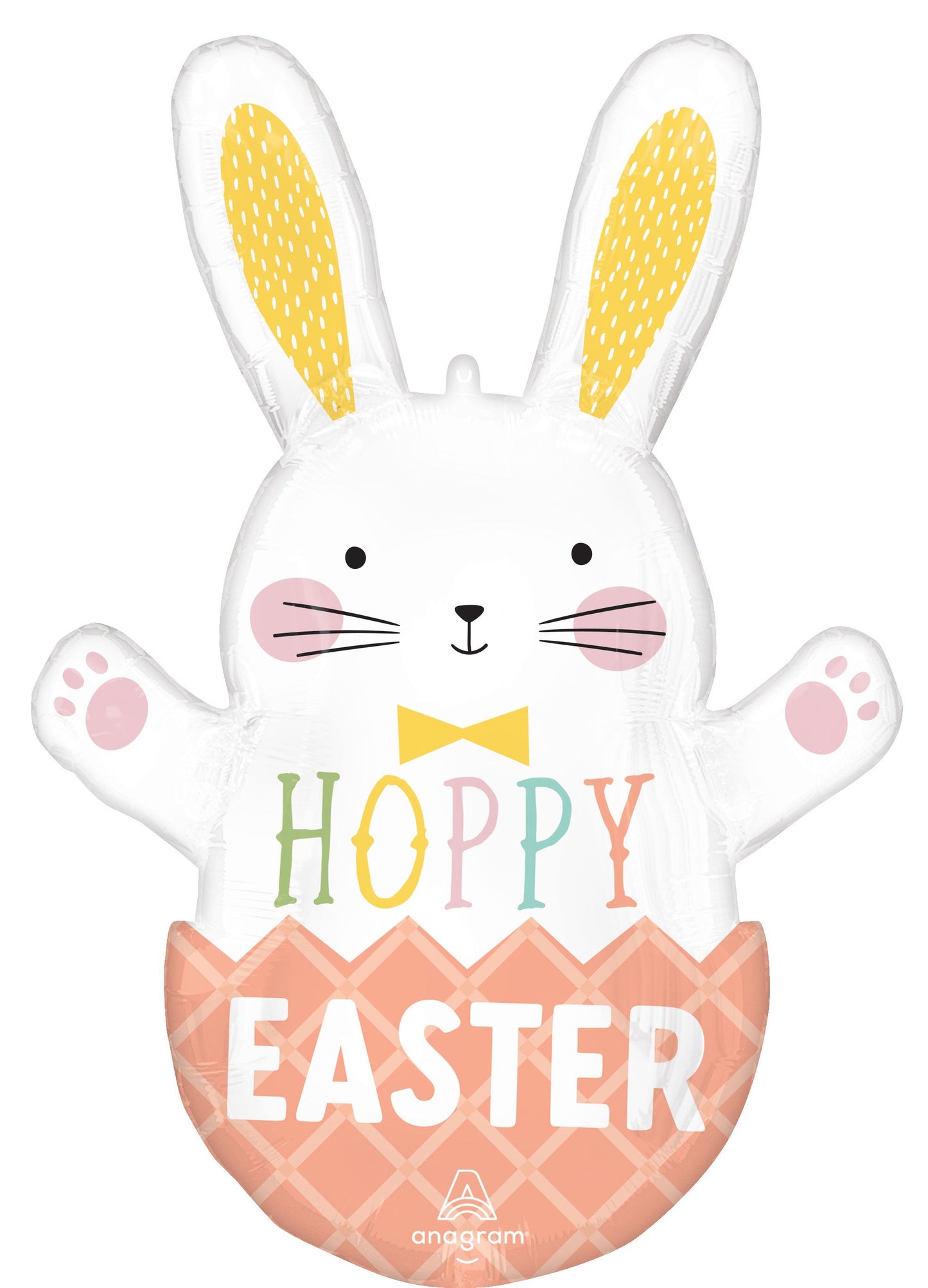 Anagram - Hoppy Easter Bunny Supershape 32” Balloon