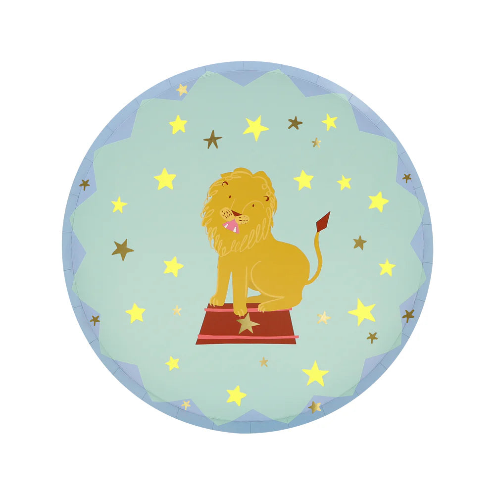 Meri Meri - Circus Side Plates, 8ct.