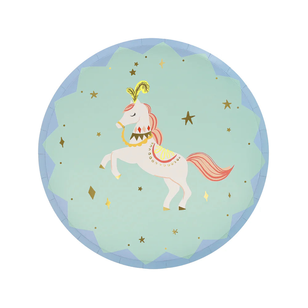 Meri Meri - Circus Side Plates, 8ct.