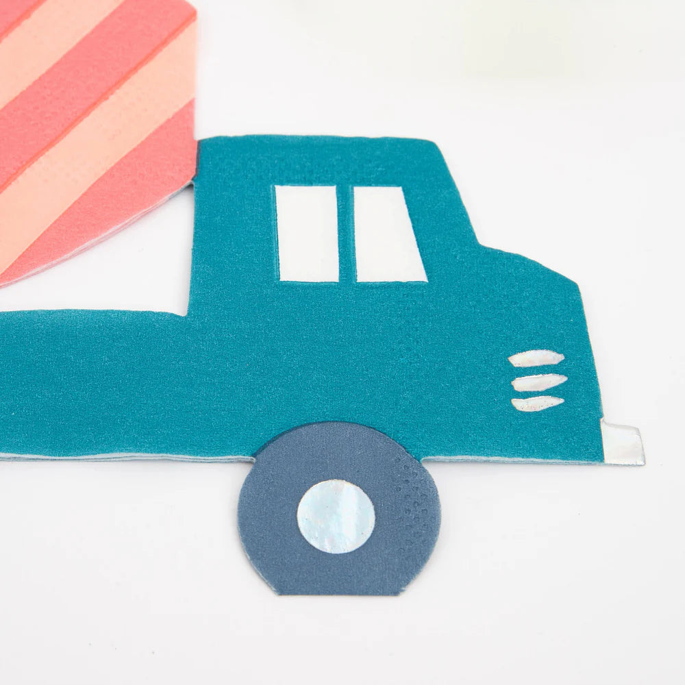 Meri Meri - Construction Napkins, 16ct.