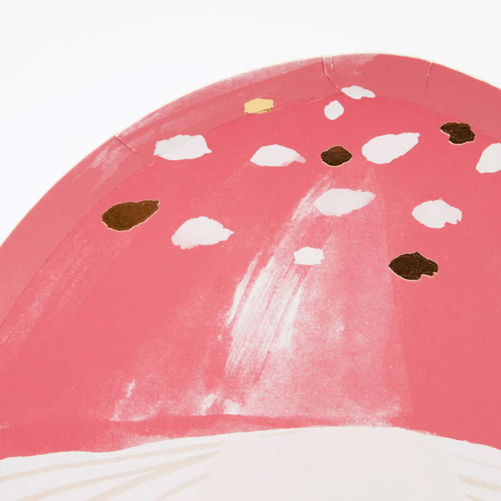Meri Meri - Fairy Mushroom Plates, 8ct.