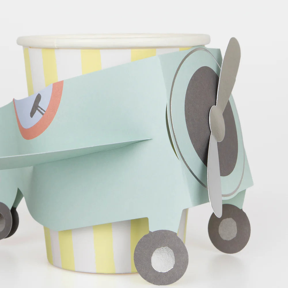 Meri Meri - Airplane Cups, 8ct.