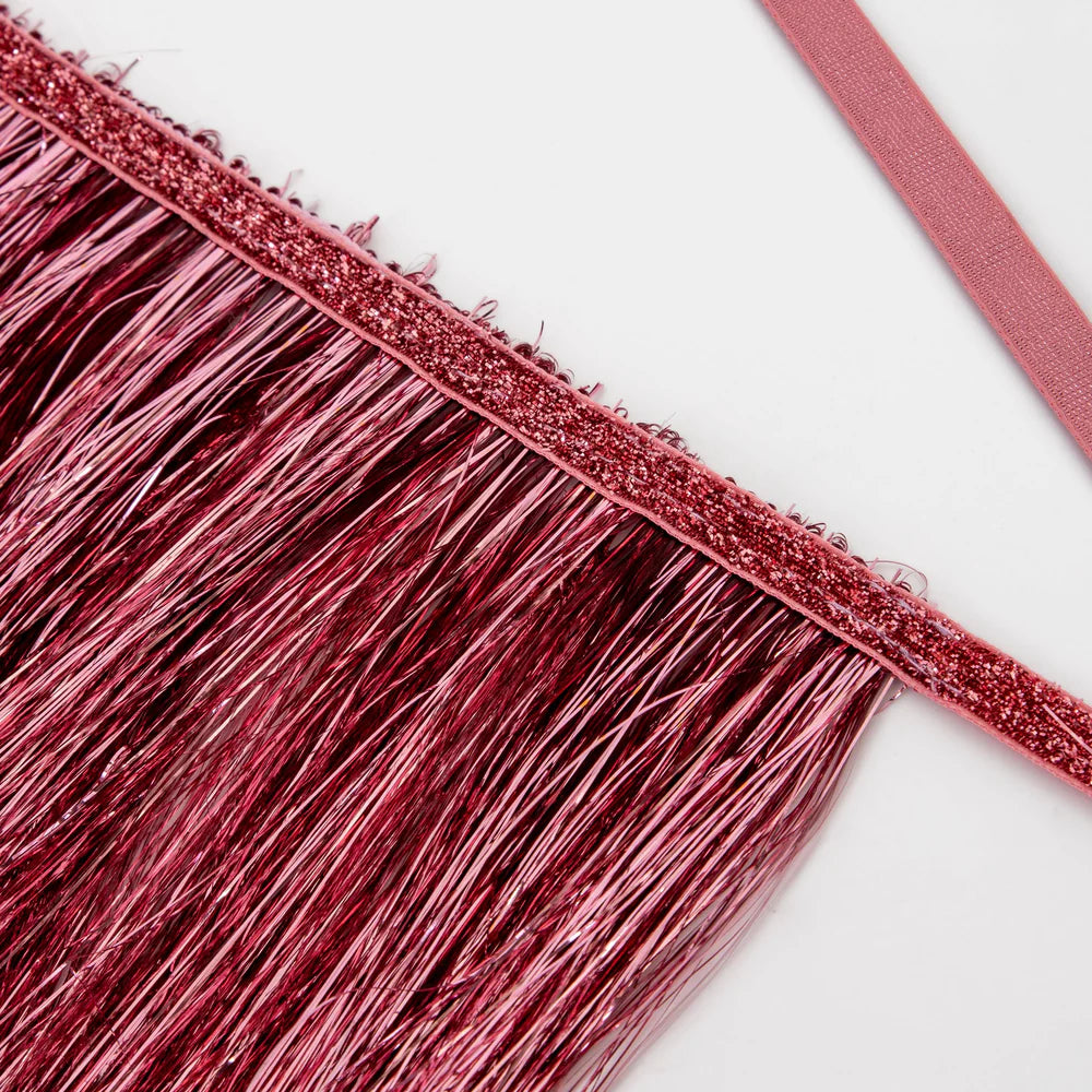 Meri Meri - Pink Tinsel Fringe Garland