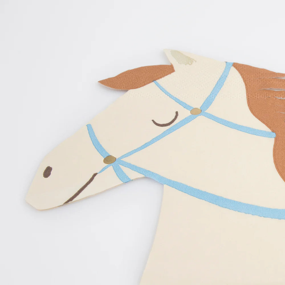 Meri Meri - Horse Napkins, 16ct.