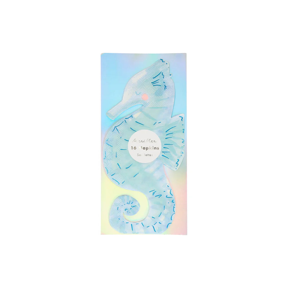 Meri Meri - Seahorse Napkins, 16ct.