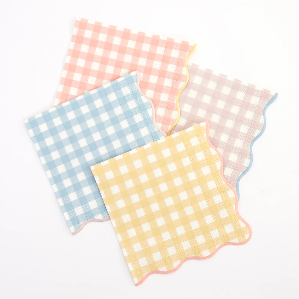 Meri Meri - Gingham Large Napkins, 20ct.