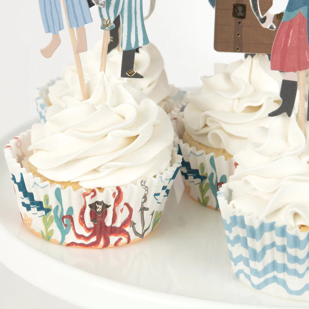 Meri Meri - Pirate Ship Cupcake Kit, 24ct.
