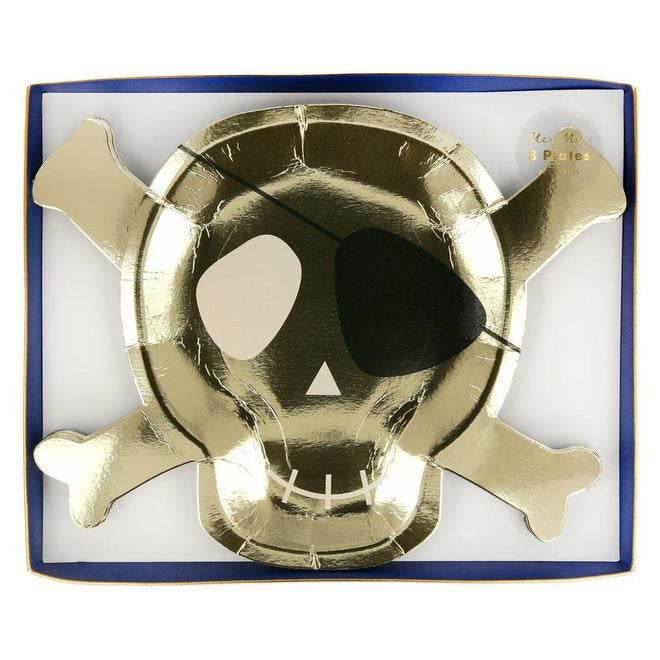 Meri Meri - Pirate Plates, 8ct.