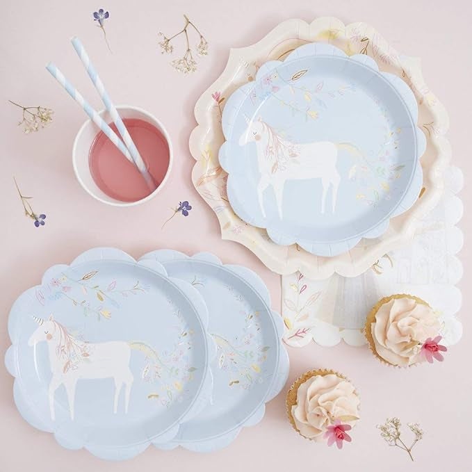 Meri Meri - Princess Small Plates, 8ct.