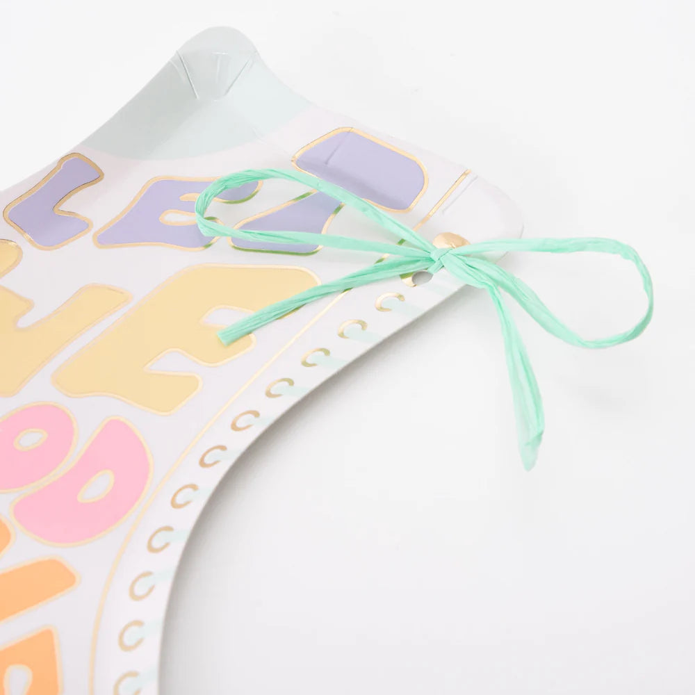 Meri Meri - Roller Skate Plates, 8ct.