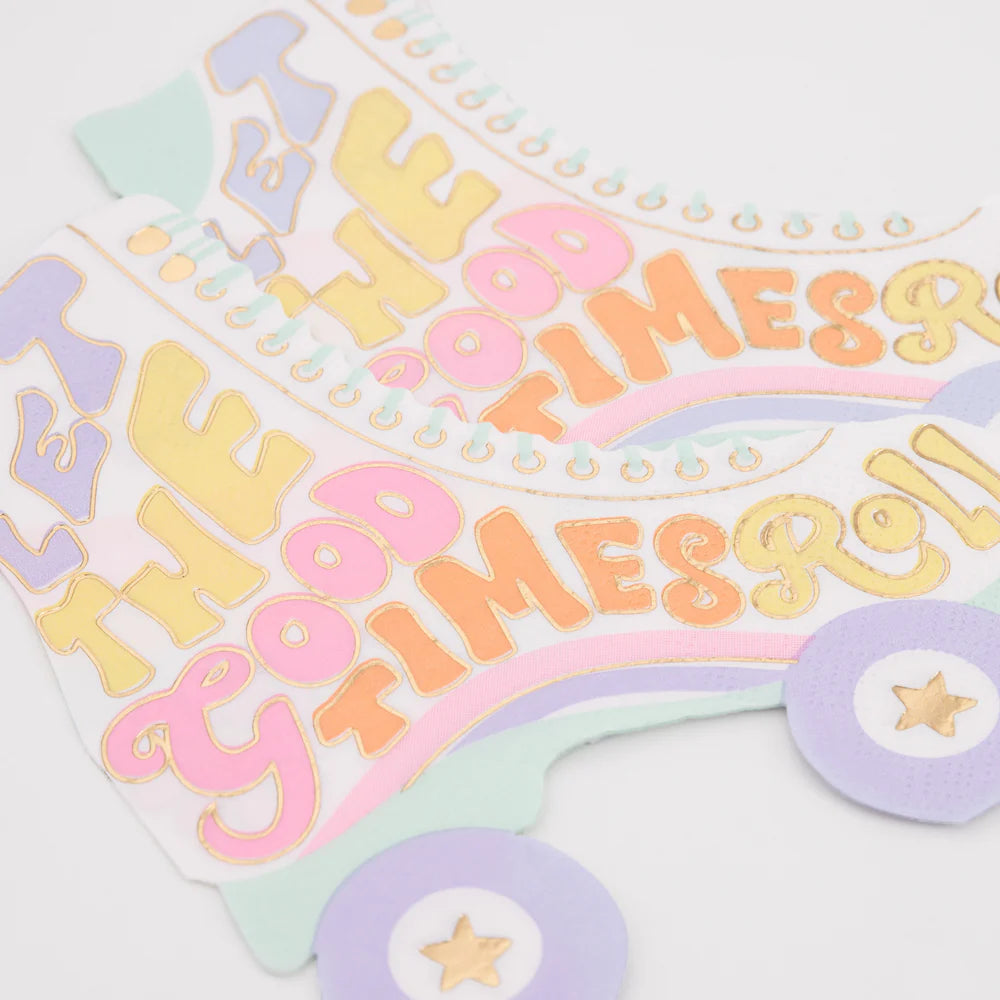 Meri Meri - Roller Skate Napkins, 16ct.