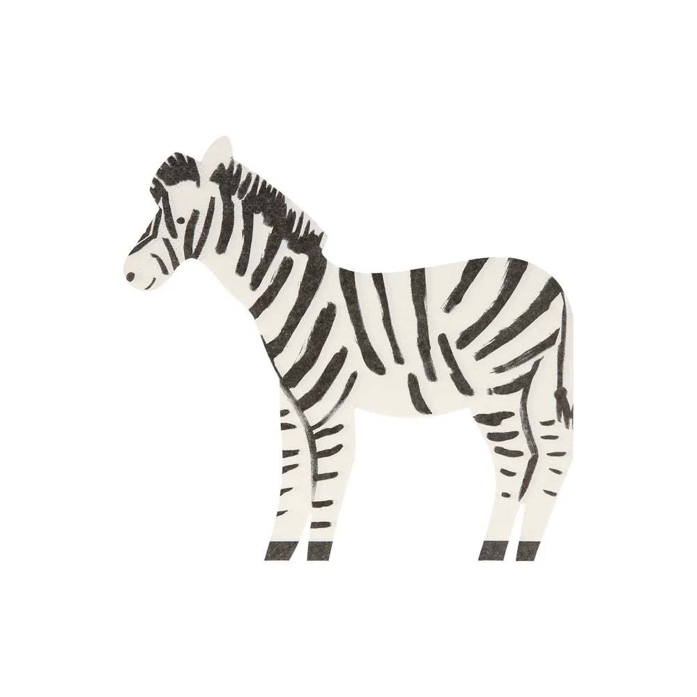 Meri Meri - Safari Zebra Napkins, 20ct.