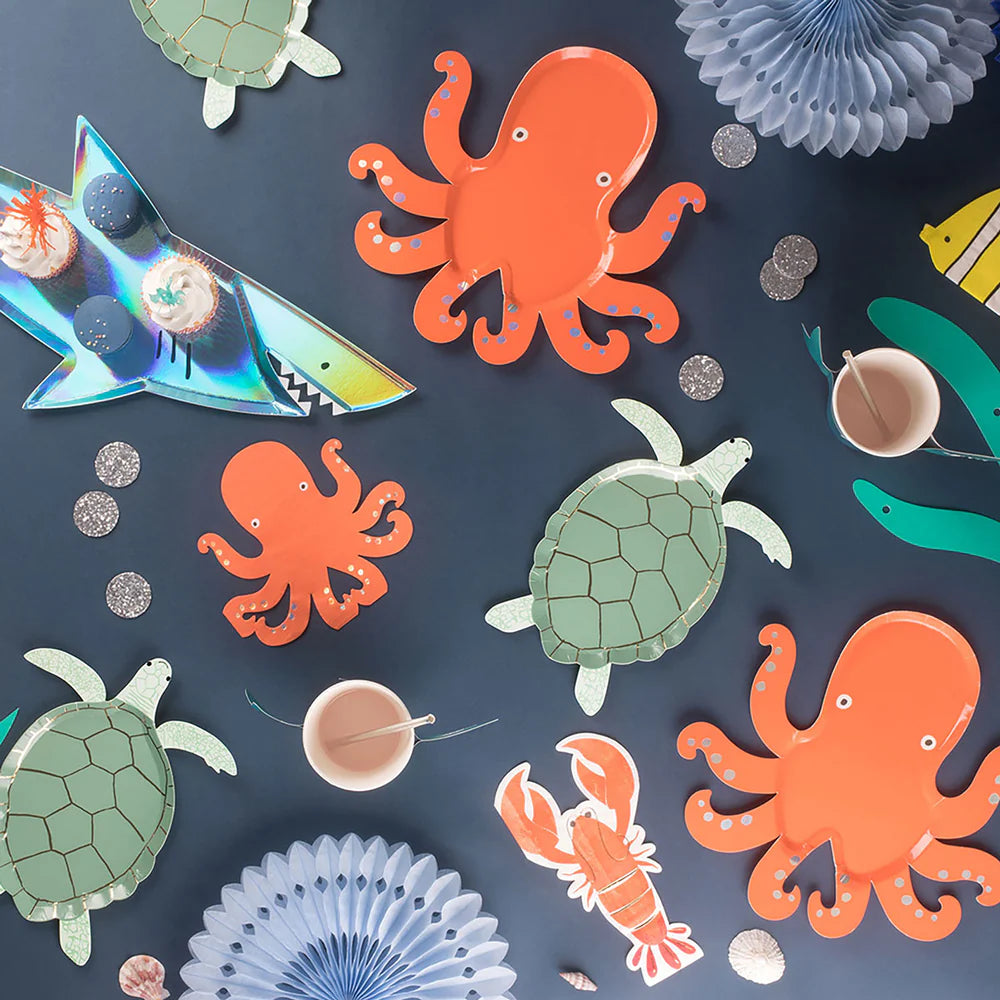 Meri Meri - Under The Sea Lobster Napkins, 16ct.