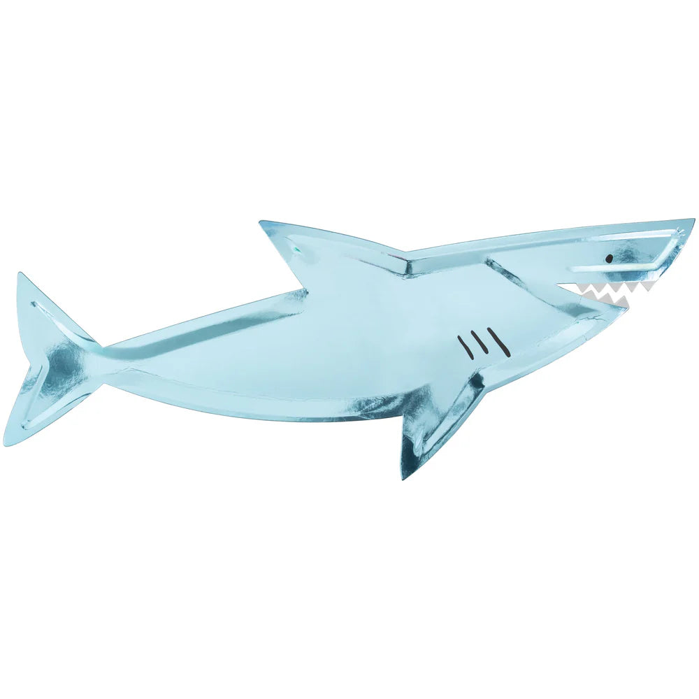 Meri Meri - Under The Sea Shark Platters, 4ct.