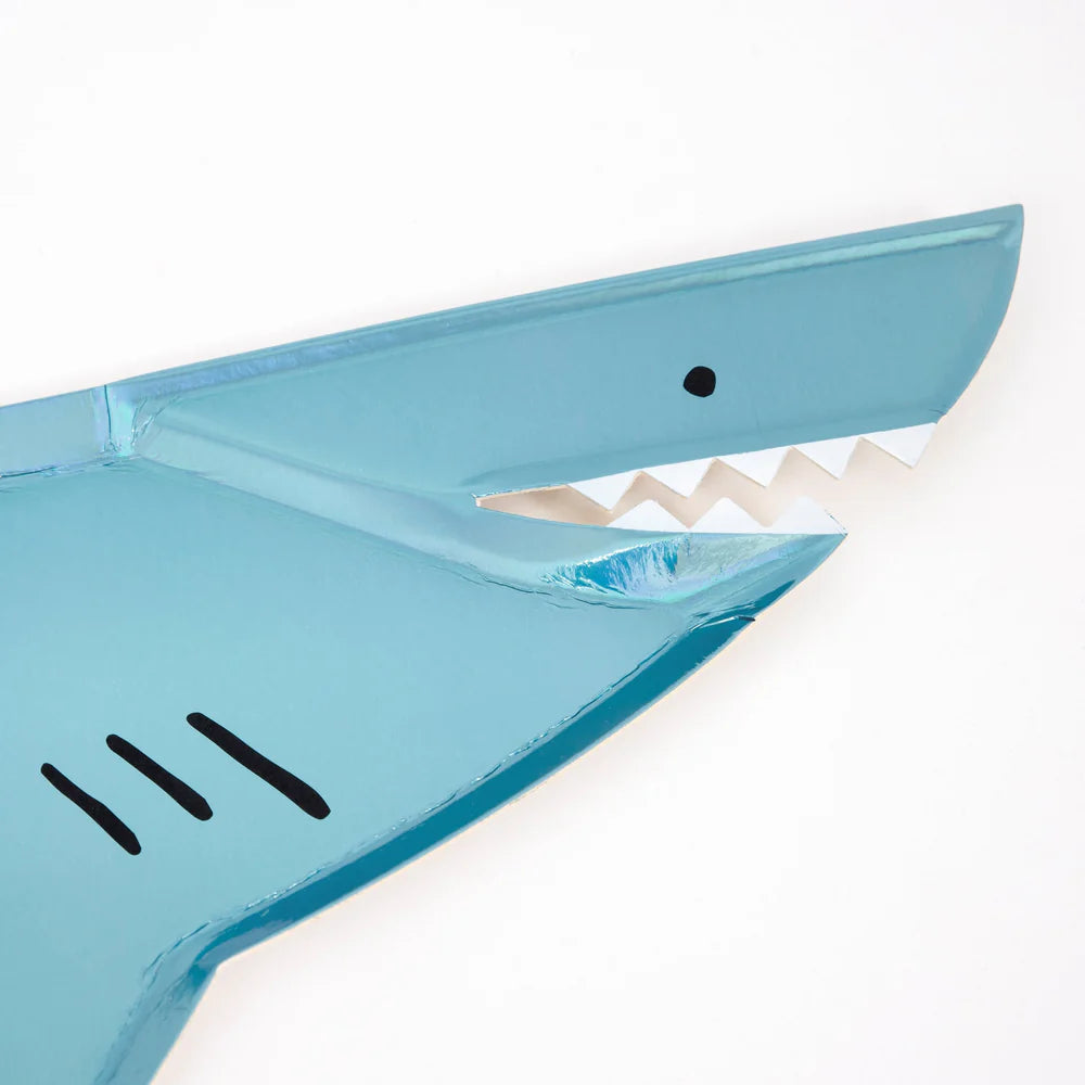 Meri Meri - Under The Sea Shark Platters, 4ct.