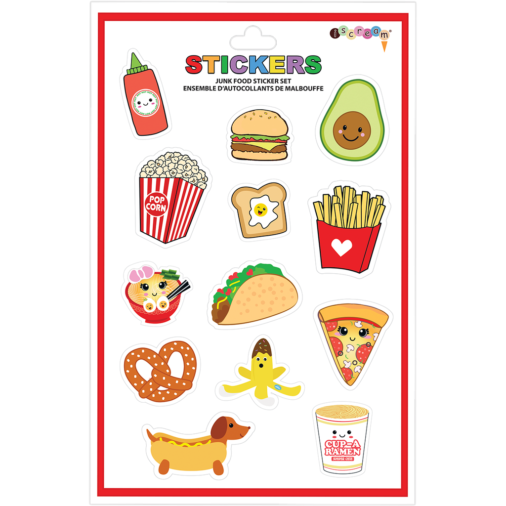 Iscream - Junk Food Vinyl Stickers