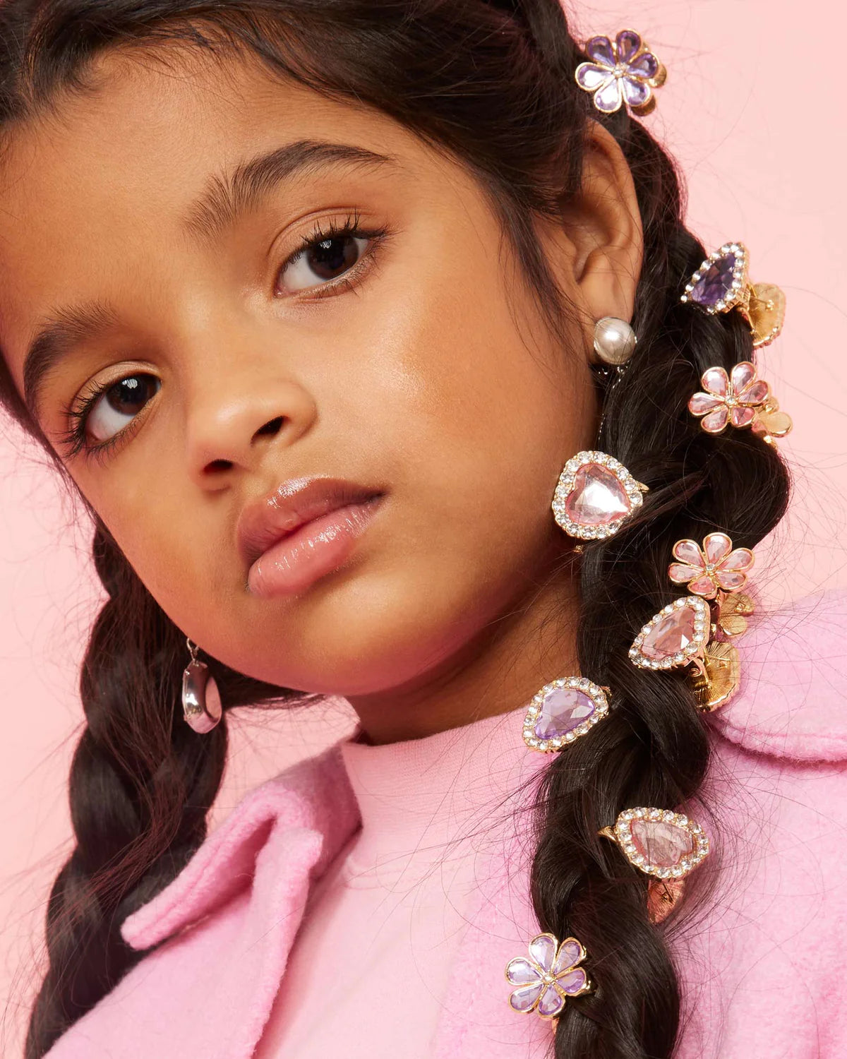 Super Smalls - Love in Bloom Jeweled Hair Clips