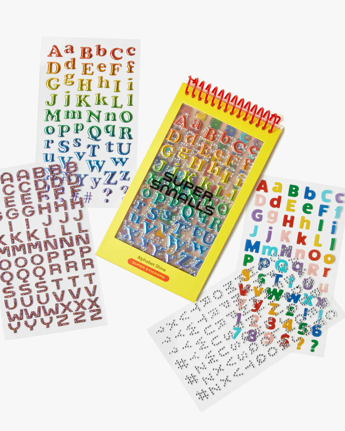 Super Smalls - Alphabet Shine Super Stickers