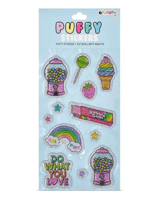 Iscream - Gumball Machine Puffy Stickers