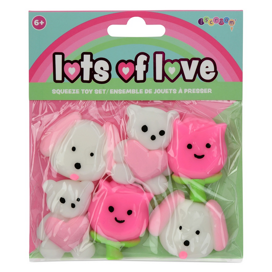 Iscream - Lots of Love Squeeze Toy Set