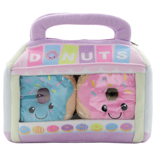 Iscream - Box of Donuts Packaging Fleece Plush
