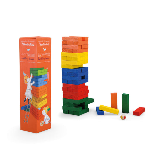 Moulin Roty - Wooden Tumbling Tower