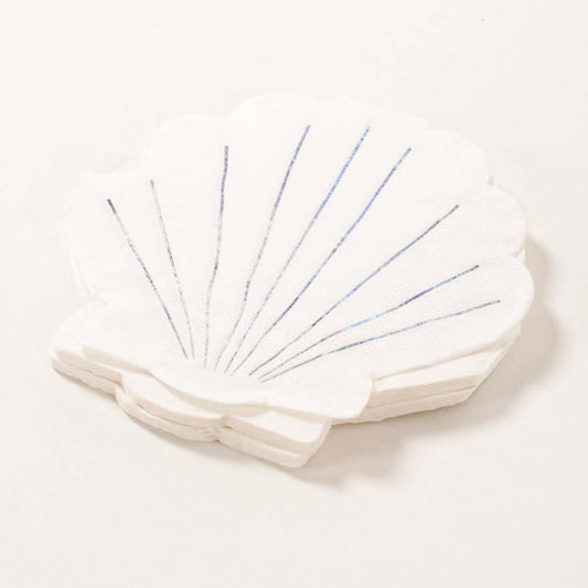 Meri Meri - Clam Shell Napkins, 16ct.