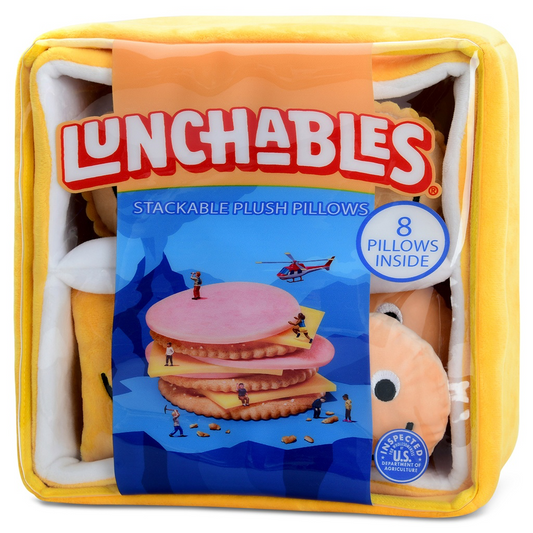 Iscream - Lunchables Turkey and Cheese Packaging Plush