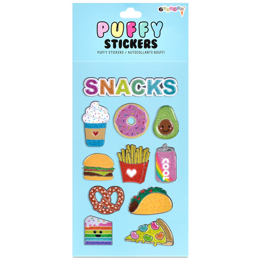 Iscream - Snacks Puffy Stickers