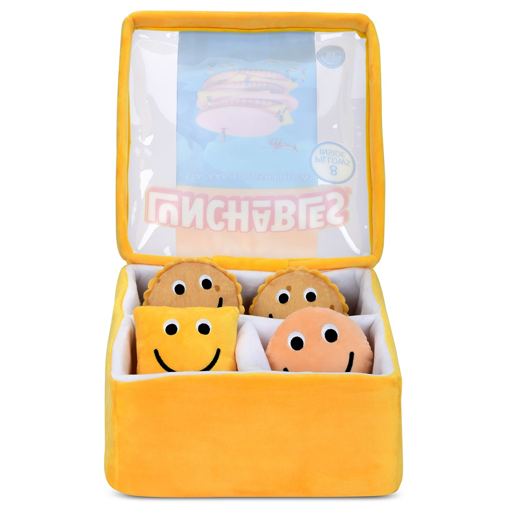 Iscream - Lunchables Turkey and Cheese Packaging Plush