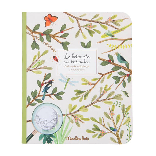 Coloring Books & Stickers Botanist Garden Theme - Moulin Roty