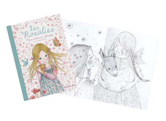 Moulin Roty - Coloring Books The Rosalies