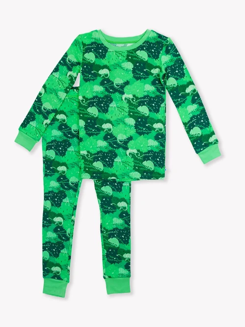 Camo Chameleon Long Sleeve Pajama Set
