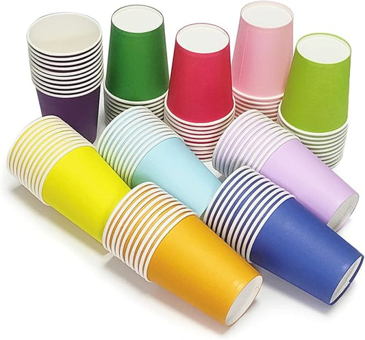 Unique Party - Disposable Paper Cups 9oz, 8ct.