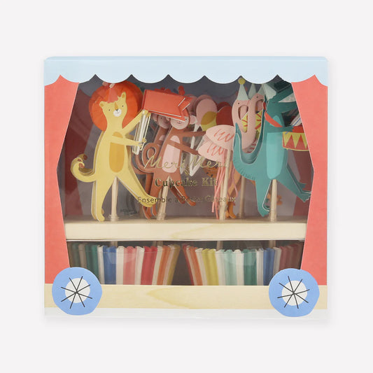 Meri Meri - Animal Parade Cupcake Kit