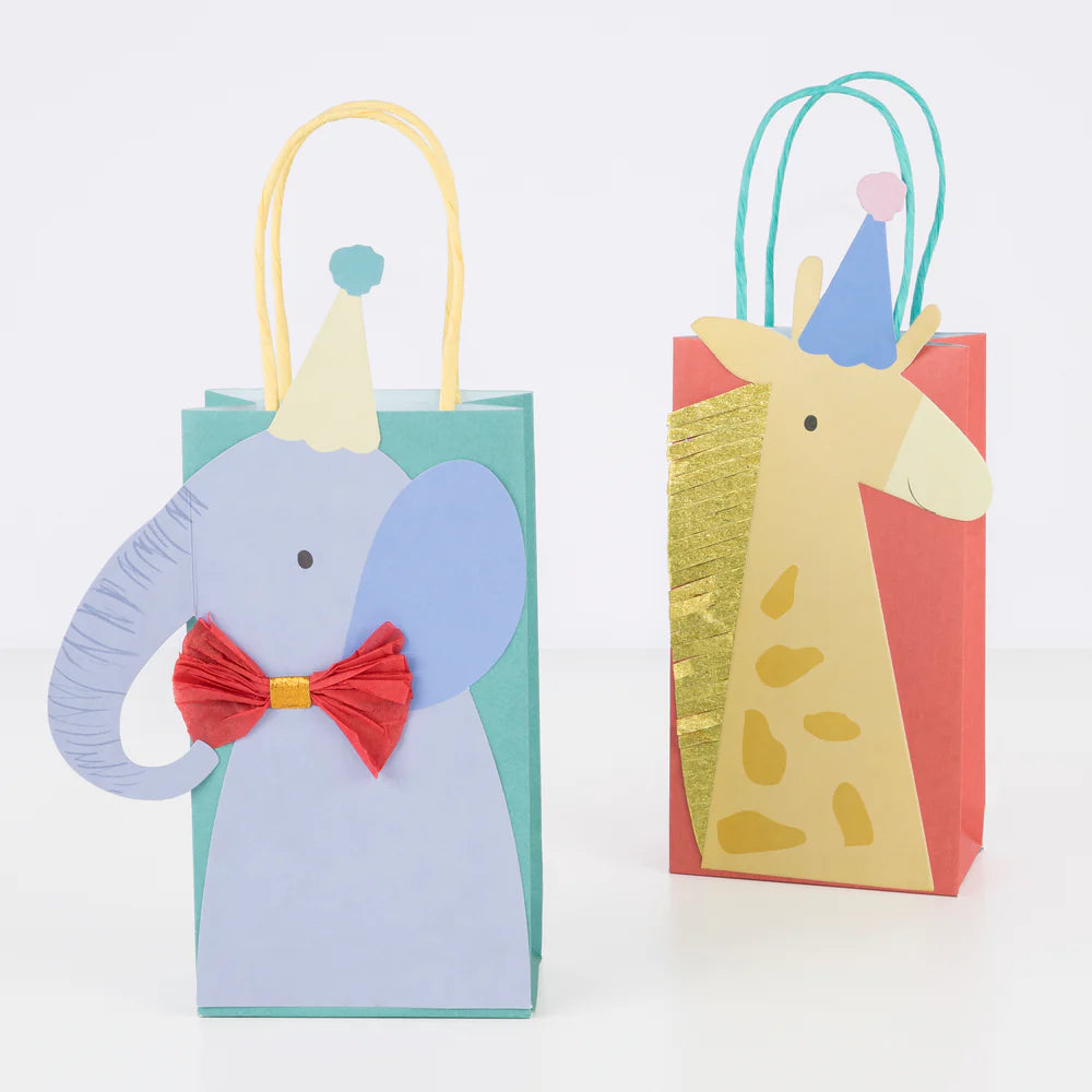 Meri Meri - Animal Parade Party Bags, 8ct.