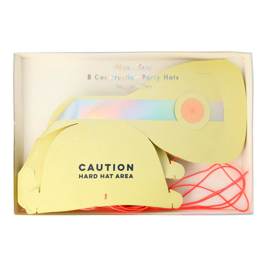 Meri Meri - Construction Party Hats, 8ct.