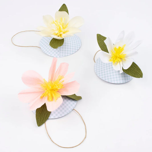 Meri Meri - Flower Party Hats, 6ct.