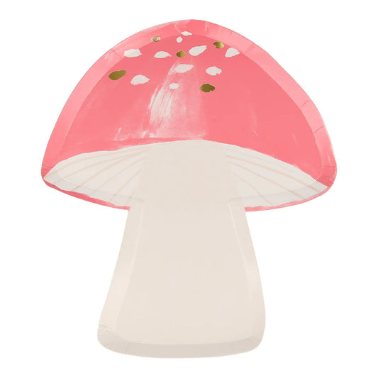 Meri Meri - Fairy Mushroom Plates, 8ct.