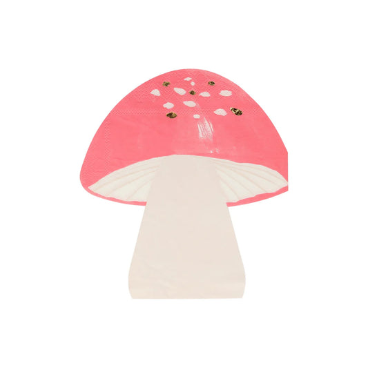 Meri Meri - Fairy Mushroom Napkins, 16ct.