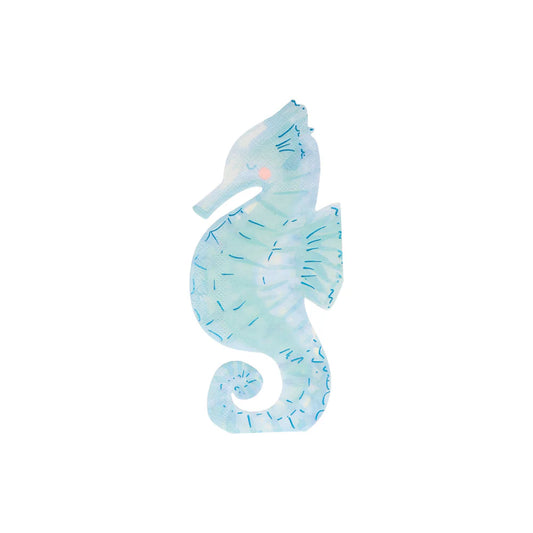 Meri Meri - Seahorse Napkins, 16ct.