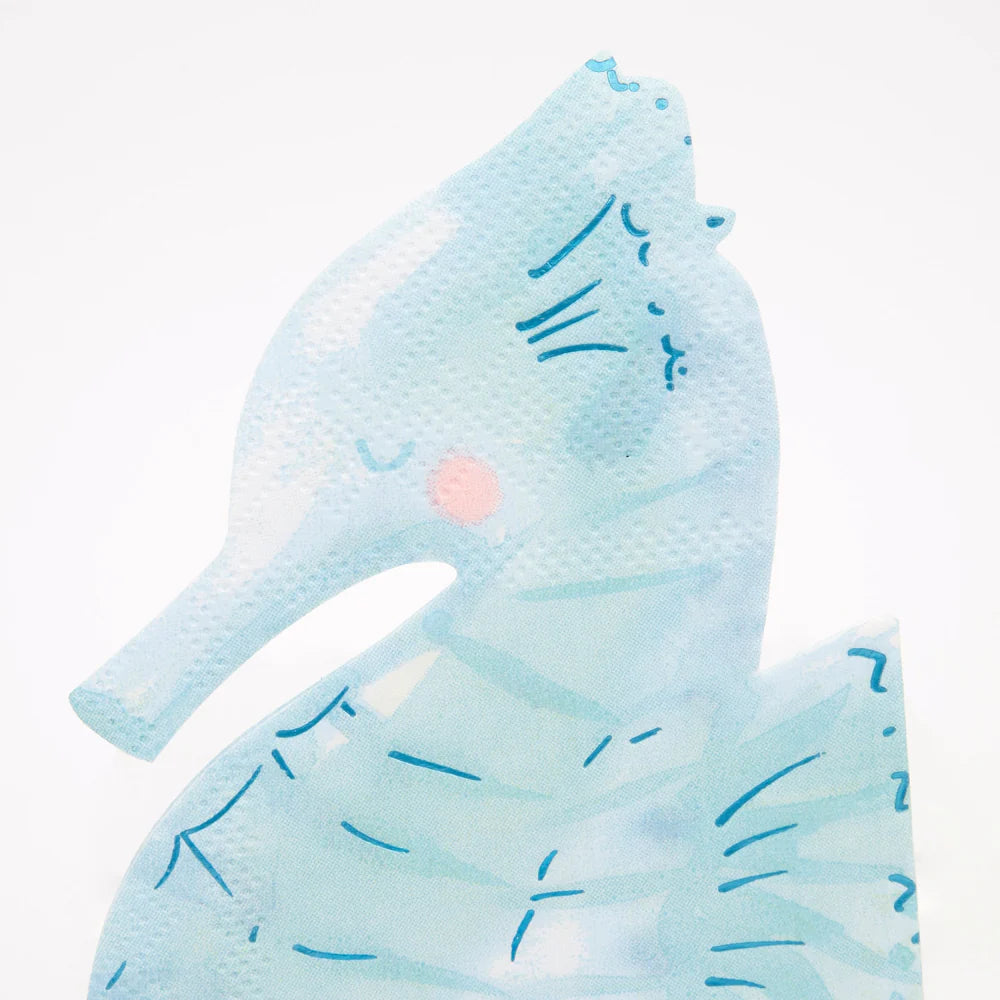 Meri Meri - Seahorse Napkins, 16ct.