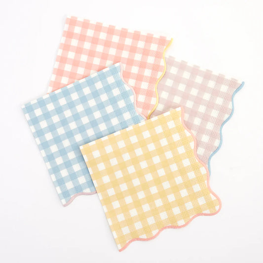 Meri Meri - Gingham Large Napkins, 20ct.